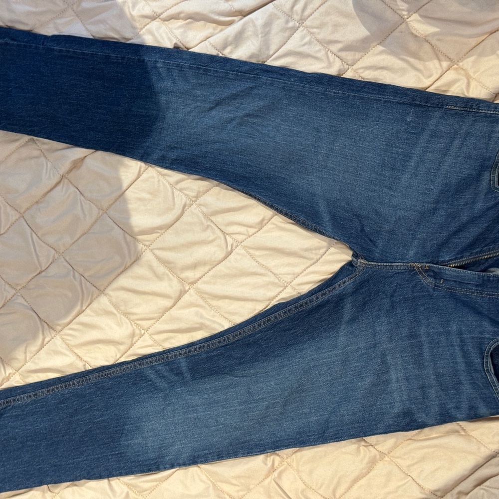 Levi's Blue Straight Jeans Classic Denim 502
